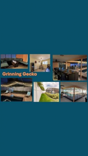 Grinning Gecko 3Bdr2Bath Heated Salt Pool IndoorOutdoor Kitchen Putting Green Bocce Court SheShed Within 6 miles of AMI